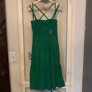 Beautiful Karen Millen Green Dress made in England